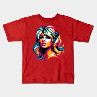 Brigitte wpap popart Kids T-Shirt